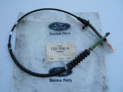 NEW - OEM Ford E7SZ-7F042-A Auto Transmission Kickdown Cable 1987-93 Thunderbird