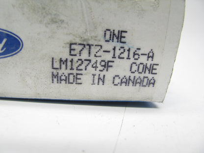 (2) NEW - OEM Ford E7TZ-1216-A Wheel Bearing - Front Outer, Timken LM12749F