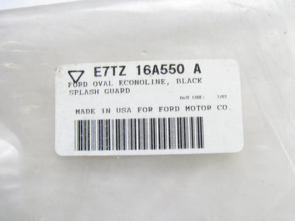 NEW - OEM Ford E7TZ-16A550-A Rear Splash Guards Mud Flaps