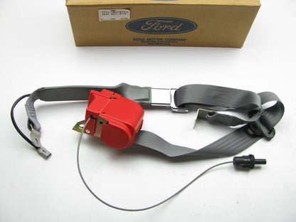 NOS Left Driver Seat Belt Complete W/ Retractor & Latch OEM Ford E7TZ-18611A73-H