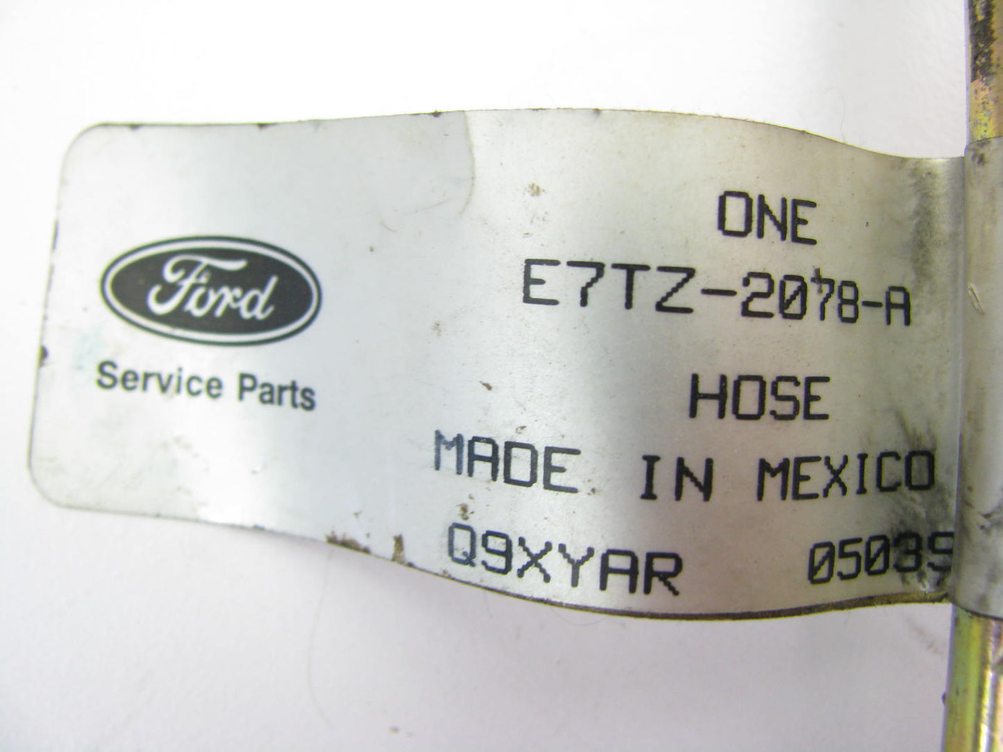Ford E7TZ-2078-A Front Brake Hydraulic Hose 1987-1988 Ranger 1987-1990 Bronco II
