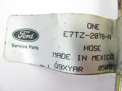 Ford E7TZ-2078-A Front Brake Hydraulic Hose 1987-1988 Ranger 1987-1990 Bronco II