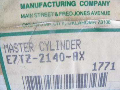 REMAN - OEM Ford E7TZ-2140-AX Brake Master Cylinder 1987 E-150 Econoline