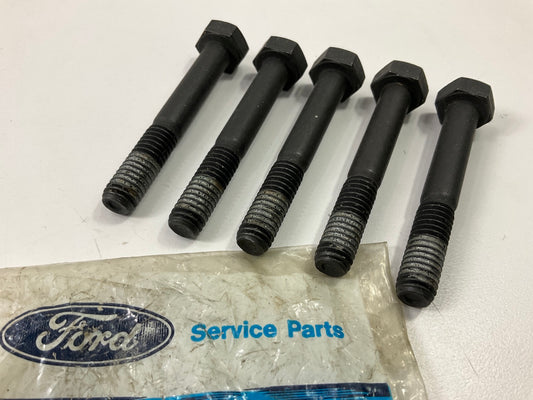 (5) NEW - OEM Ford E7TZ-6379-B Clutch Flywheel Bolt 1989-1994 7.3L-V8 Diesel