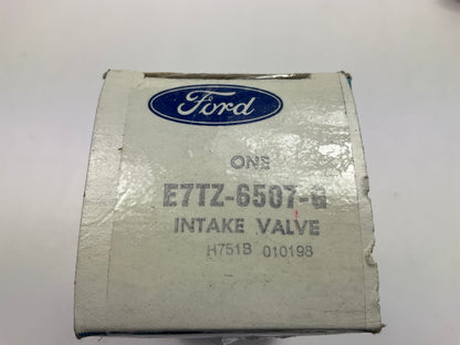 NEW - OEM Ford E7TZ-6507-G Engine Intake Valve - 1985-1996 300 4.9L-L6