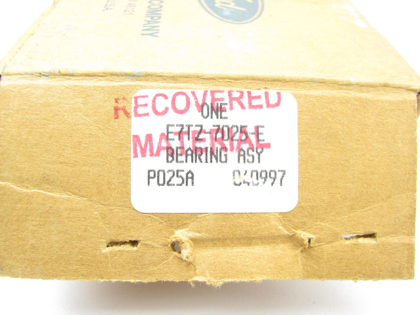 NEW - OEM Ford E7TZ-7025-E Manual Transmission Input Shaft Bearing