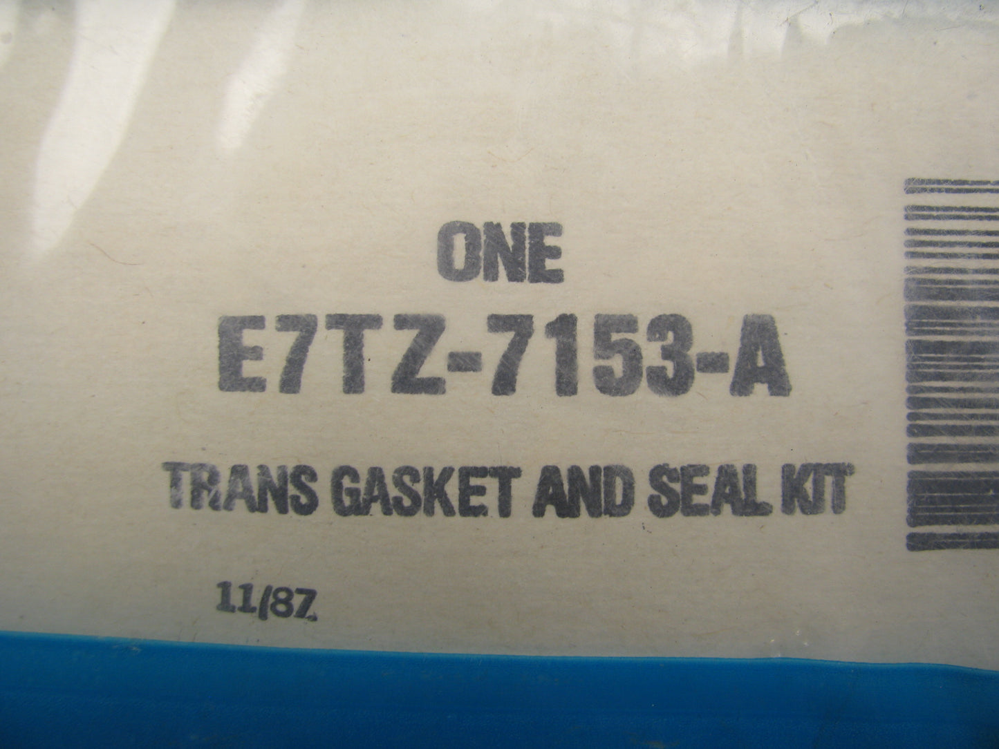 NEW - OEM Ford E7TZ-7153-A Automatic Transmission Gasket & Seal Kit 1985-89 A4LD