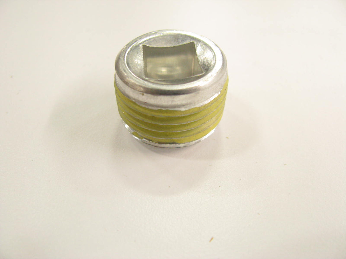 NEW - OEM Ford E7TZ-7A010-A Transfer Case Drain Plug - 1/2''-14 NPT 3/8'' Head