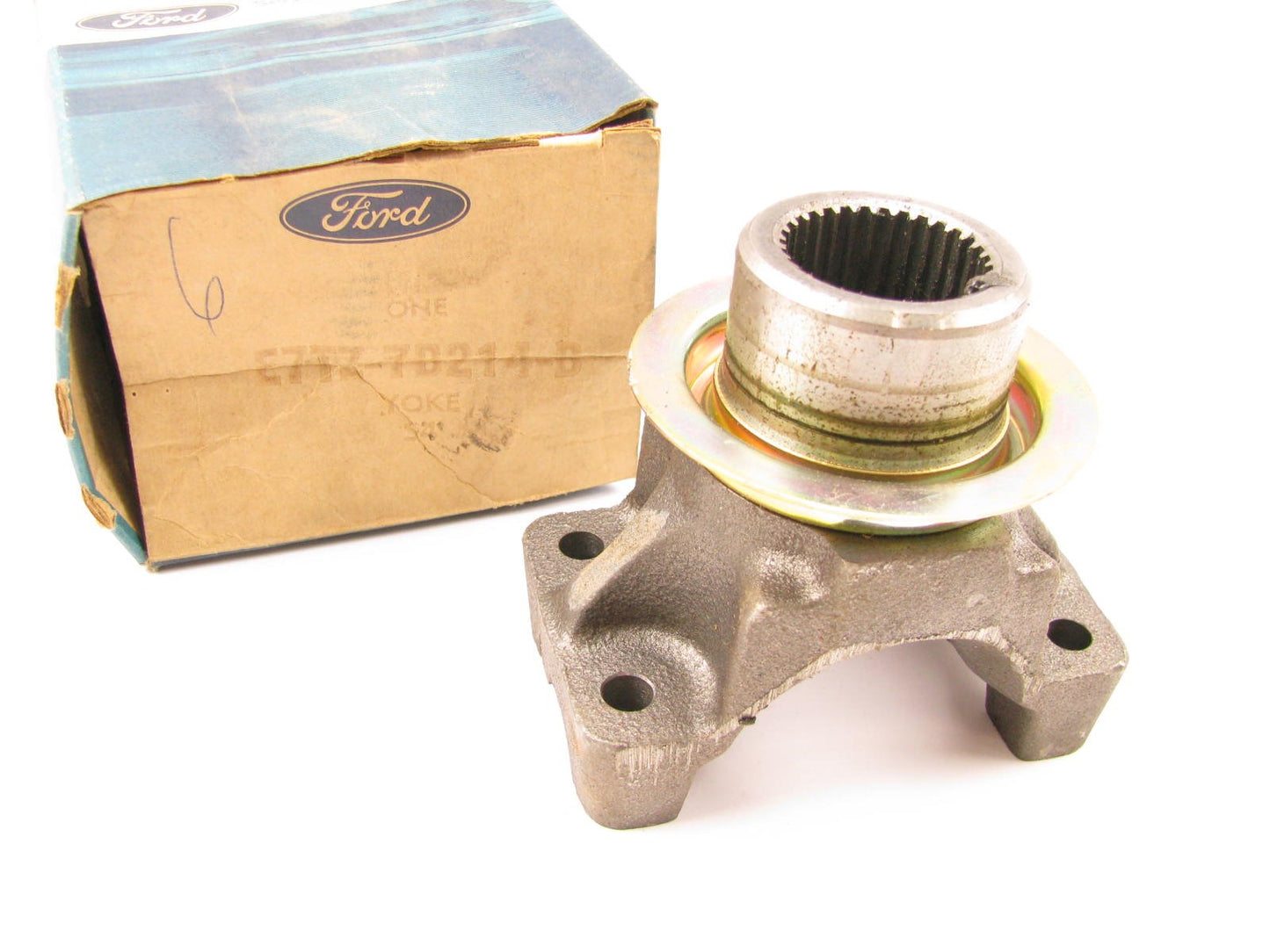 Ford OEM E7TZ-7B214-B Front Output Shaft Flange For Warner Gear Transfer Case