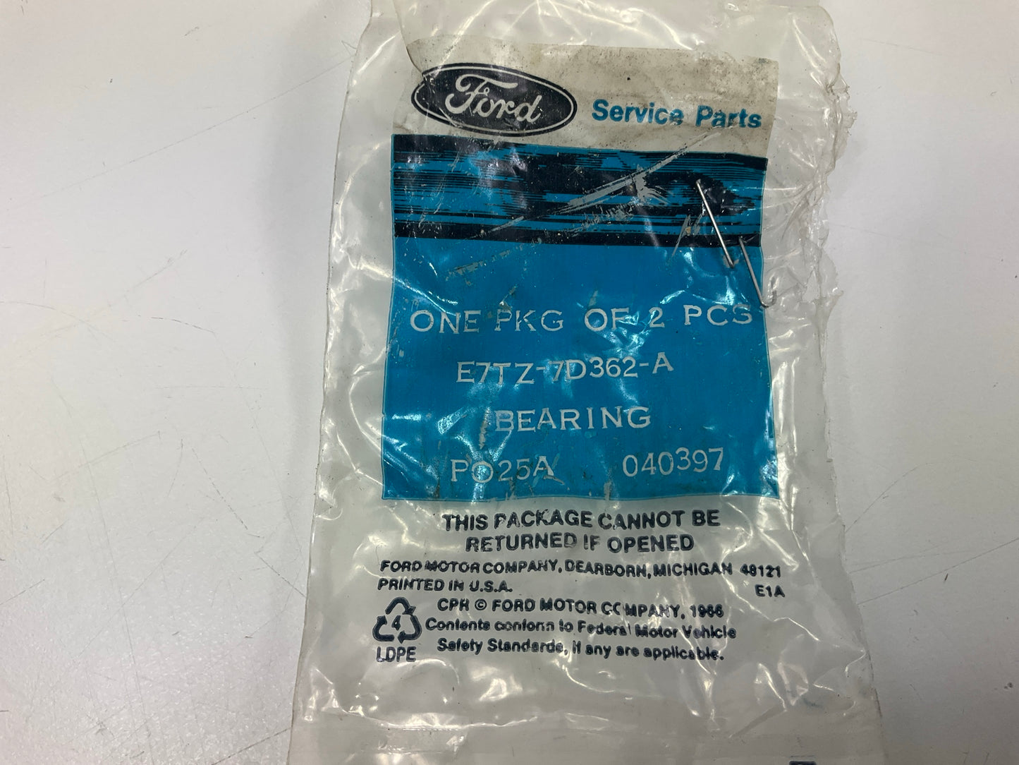 NEW - OEM Ford E7TZ-7D362-A Transmission Shift Rail Bushing - ZF 5 Speed