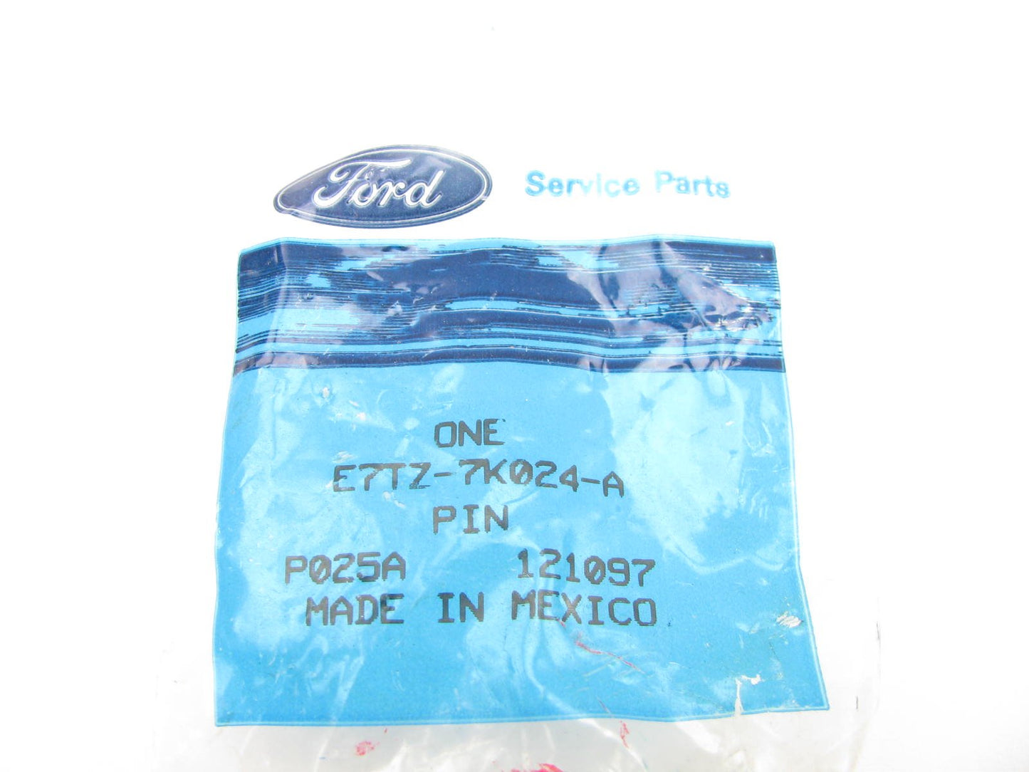NEW - OEM Ford E7TZ-7K024-A Reverse Shifter Arm Pin 1980-1989 Warner 4Spd