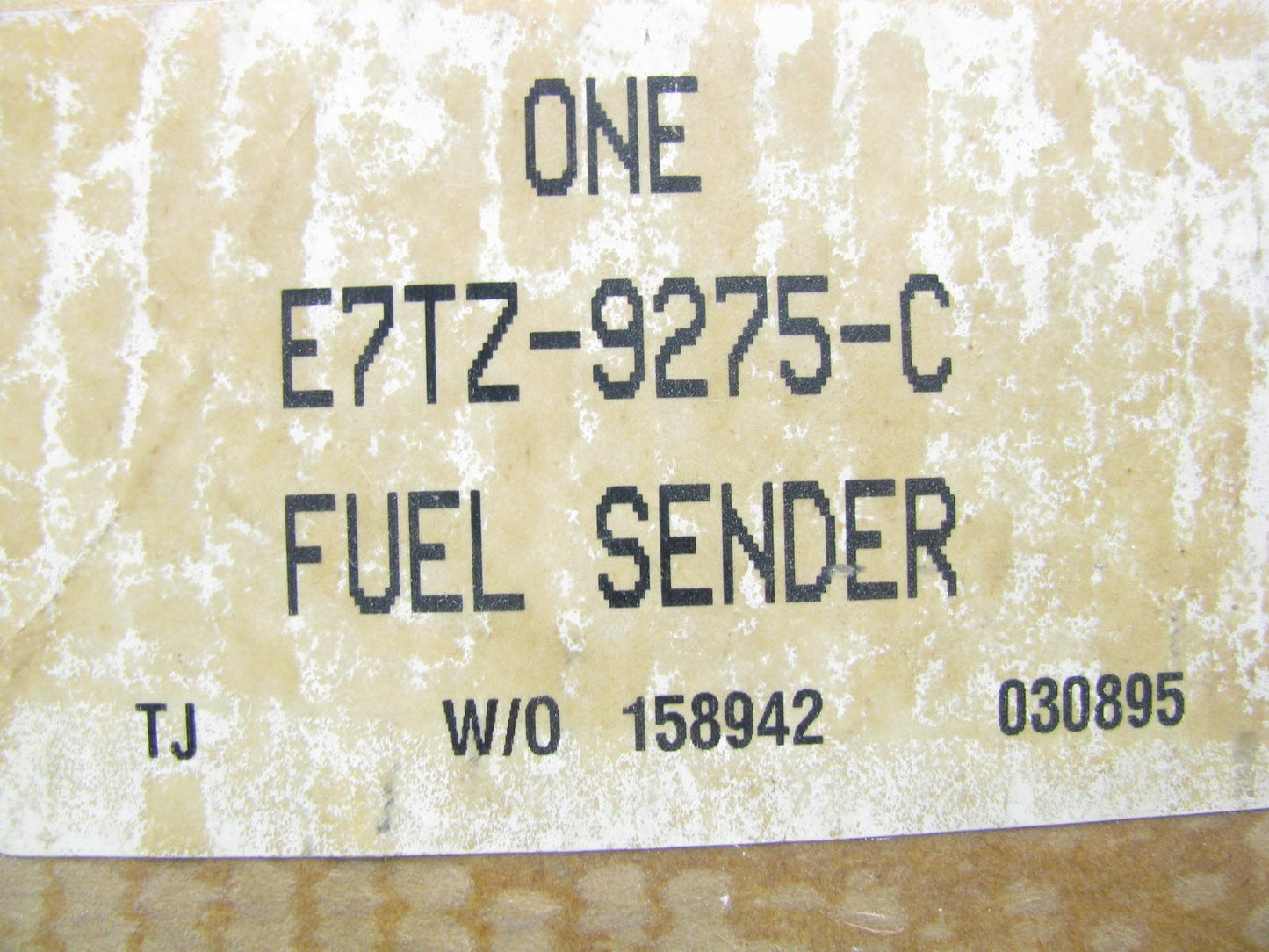 New Genuine OEM Ford REAR Fuel Level Sender 19 Gal V8 E7TZ-9275-C E8PF-9275-AA