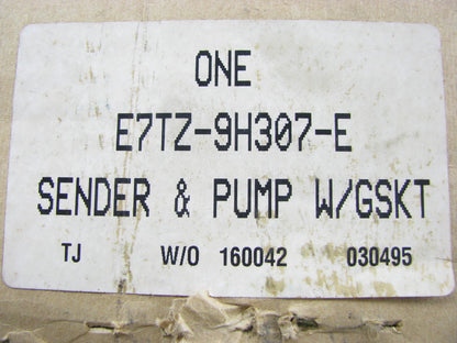 New OEM Ford E7TZ-9H307-E Fuel Pump W/ Sending Unit 17 Gal Midship Tank