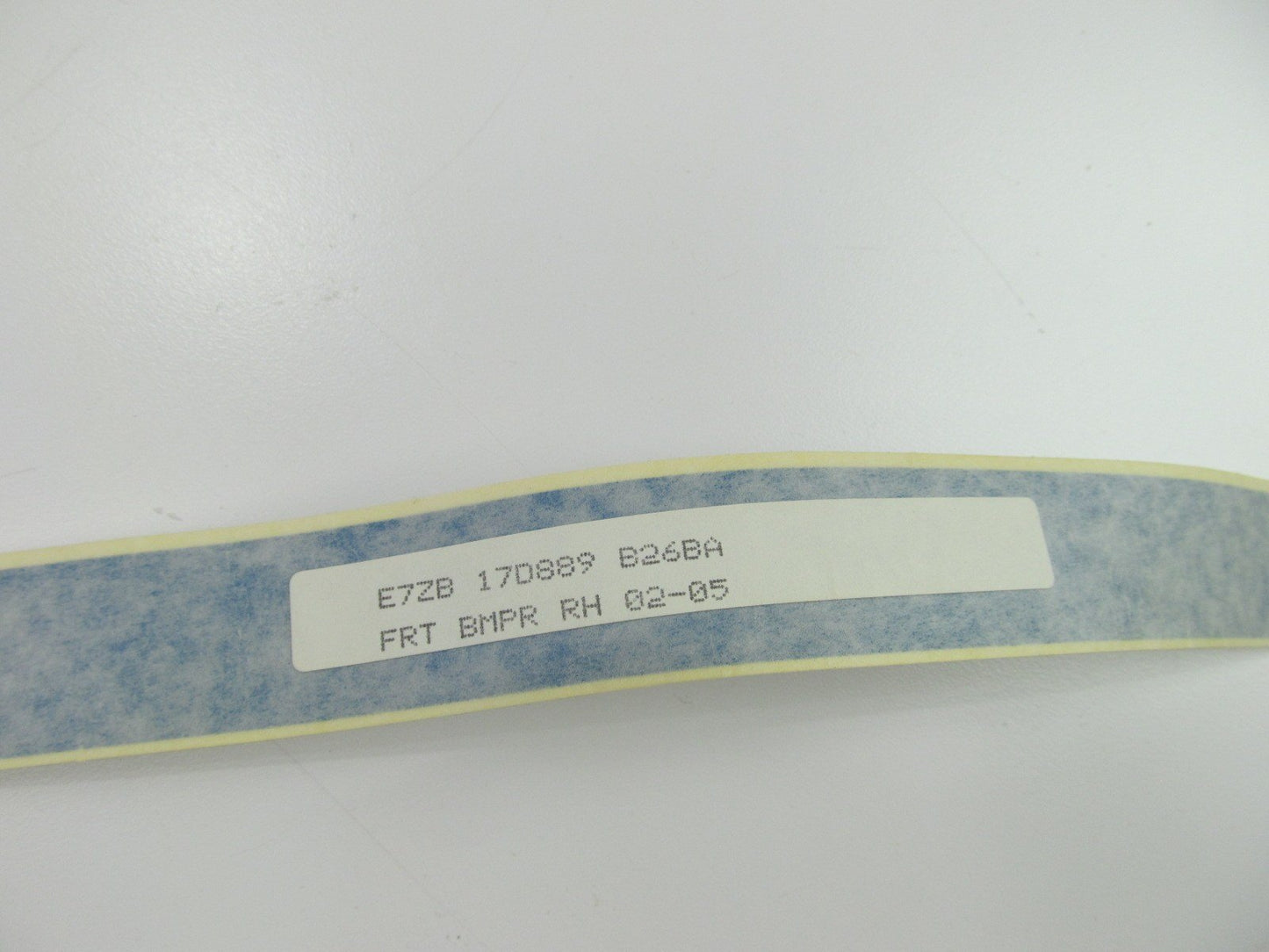 NOS OEM Ford Front Bumper BLUE Stripe Kit E7ZZ-17D890-CB 1987-91 Ford Mustang GT
