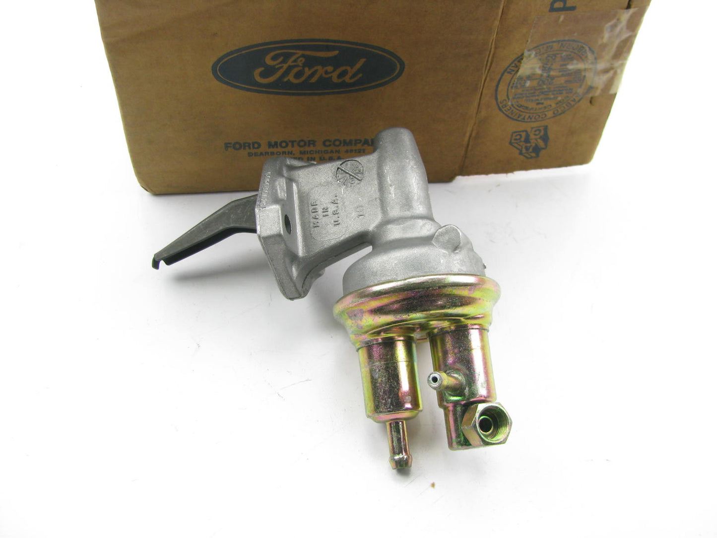 NEW - OEM Ford E7ZZ-9350-A Mechanical Fuel Pump 1985-1986 2.3L