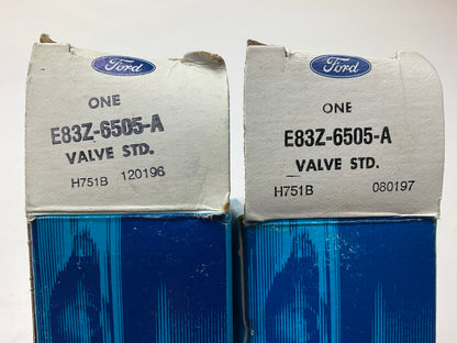 (4) NEW - OEM Ford E83Z-6505-A Engine Exhaust Valve