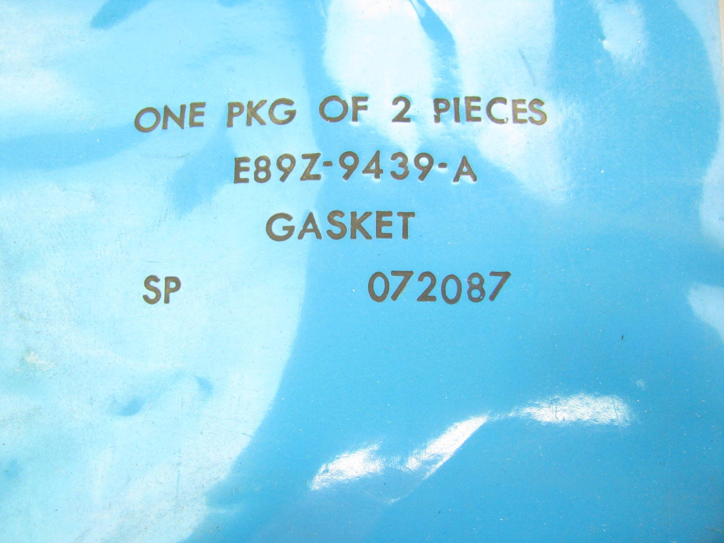 (2) NEW - OEM Ford E89Z-9439-A Intake Manifold Gaskets 1988-1994 2.3L