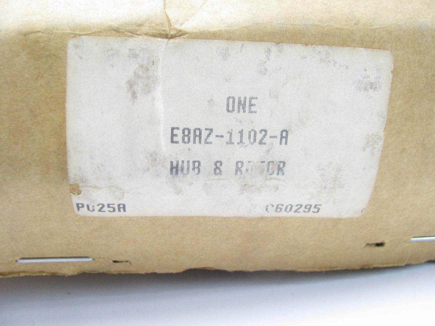 NOS - OEM Ford E8AZ-1102-A Front Disc Brake Rotor & Hub