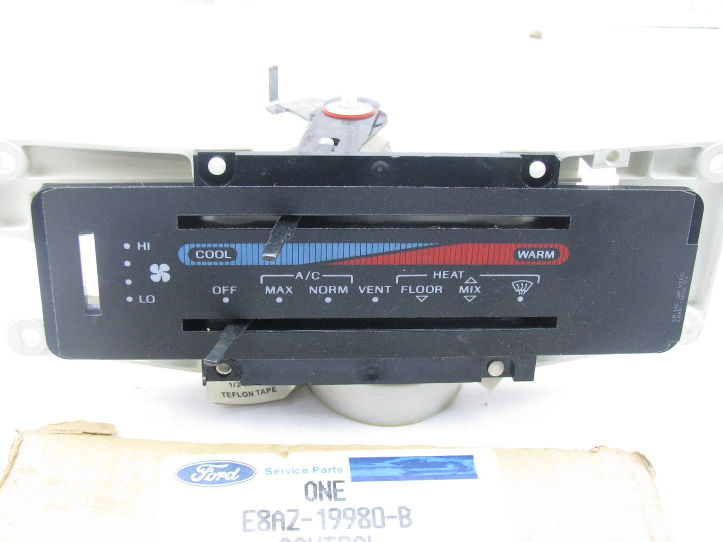 NEW GENUINE OEM Ford E8AZ-19980-B A/C Heater Control Switch Panel