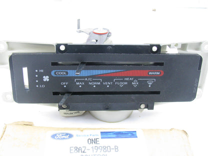NEW GENUINE OEM Ford E8AZ-19980-B A/C Heater Control Switch Panel