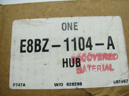 NOS OEM Ford E8BZ-1104-A Front Wheel Hub - 1988-1993 Festiva  E8BZ-1104-A