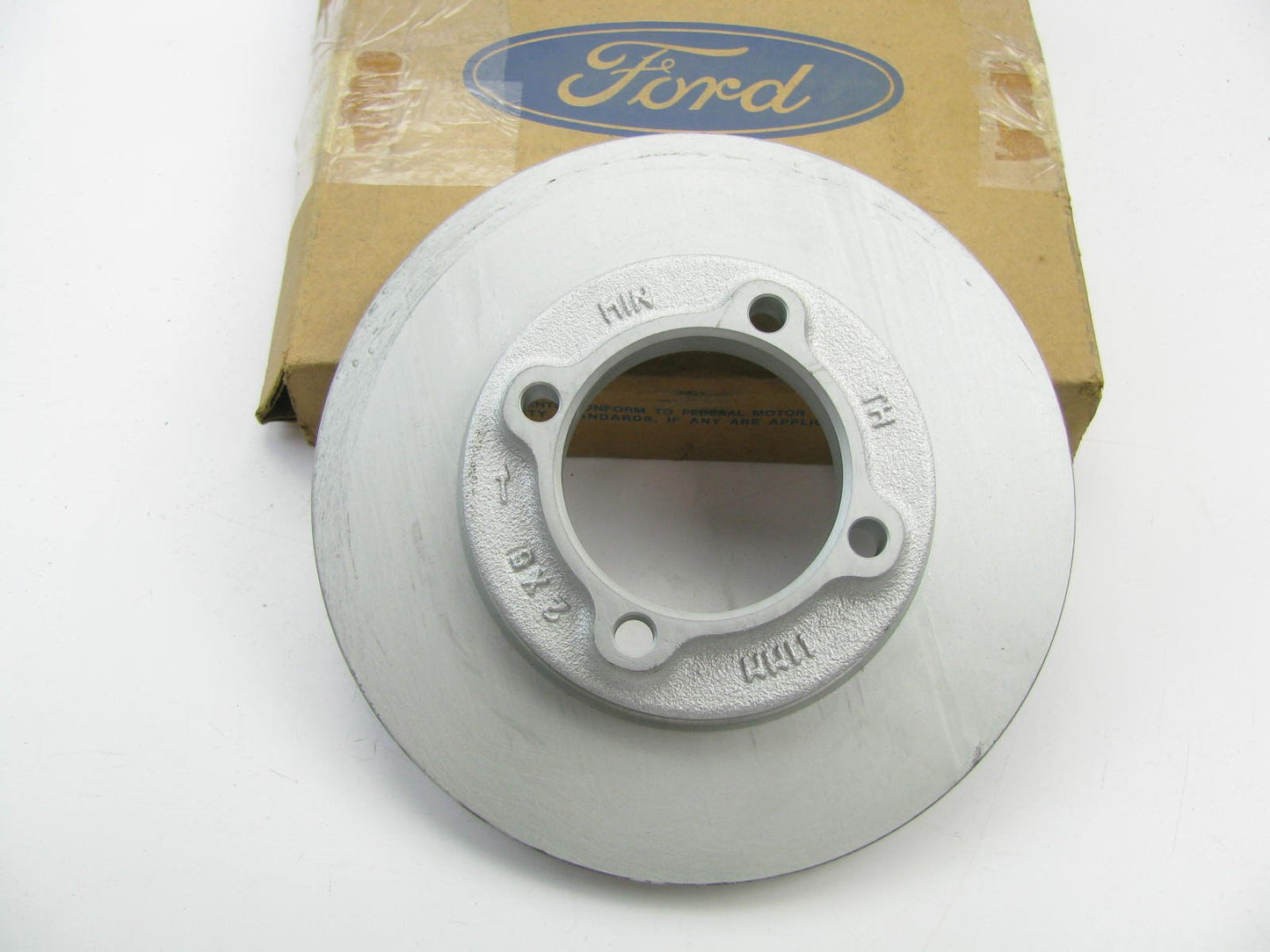 (1) NEW GENUINE OEM Ford E8BZ-1125-A FRONT Disc Brake Rotor - 88-93 Ford Festiva