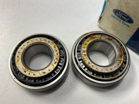 (2) NEW - OEM Ford E8BZ-1216-A Rear Outer Wheel Bearing