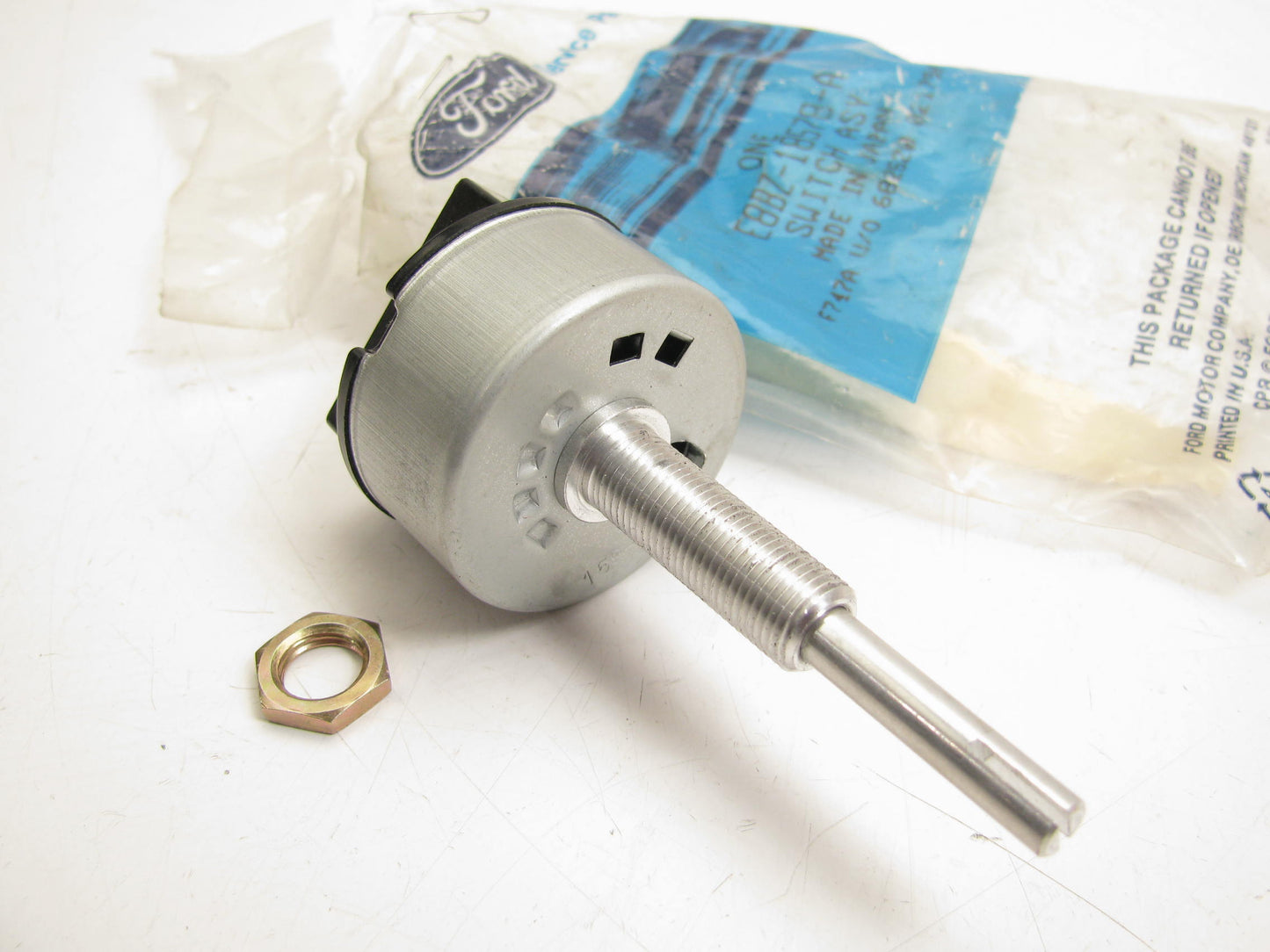 NEW -  OEM Ford E8BZ-18578-A Heater Blower Motor Switch For 1988-1993 Festiva