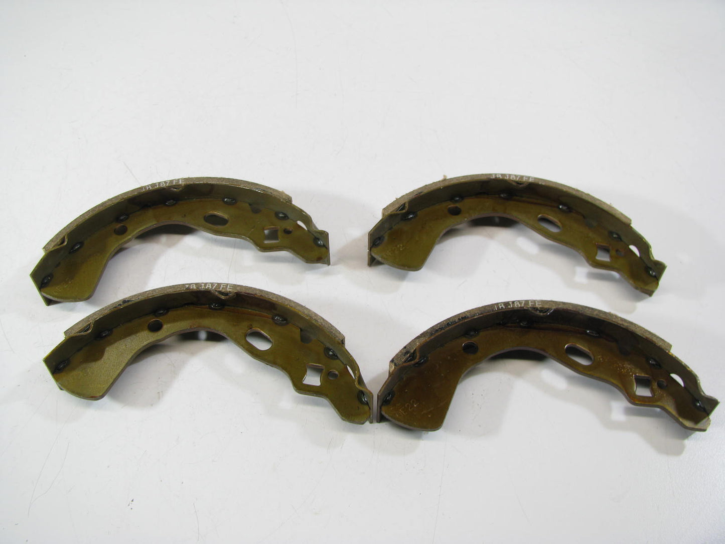 New Rear Drum Brake Shoes OEM FORD 88-89 Festiva E8BZ-2200-A