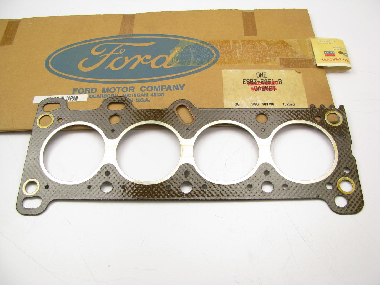 NEW GENUINE OEM E8BZ-6051-B Cylinder Head Gasket 1988-1997 Ford 1.3L