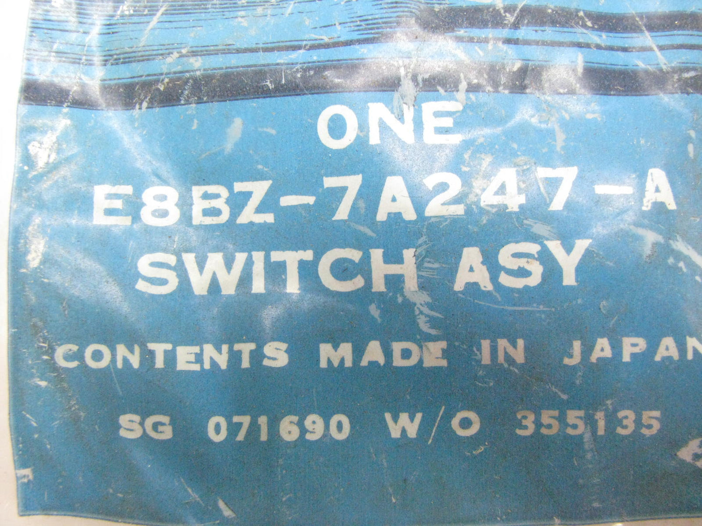 E8BZ-7A247-A Gear Shift Position Neutral Safety Switch 88-89 Festiva 4 Speed MTX