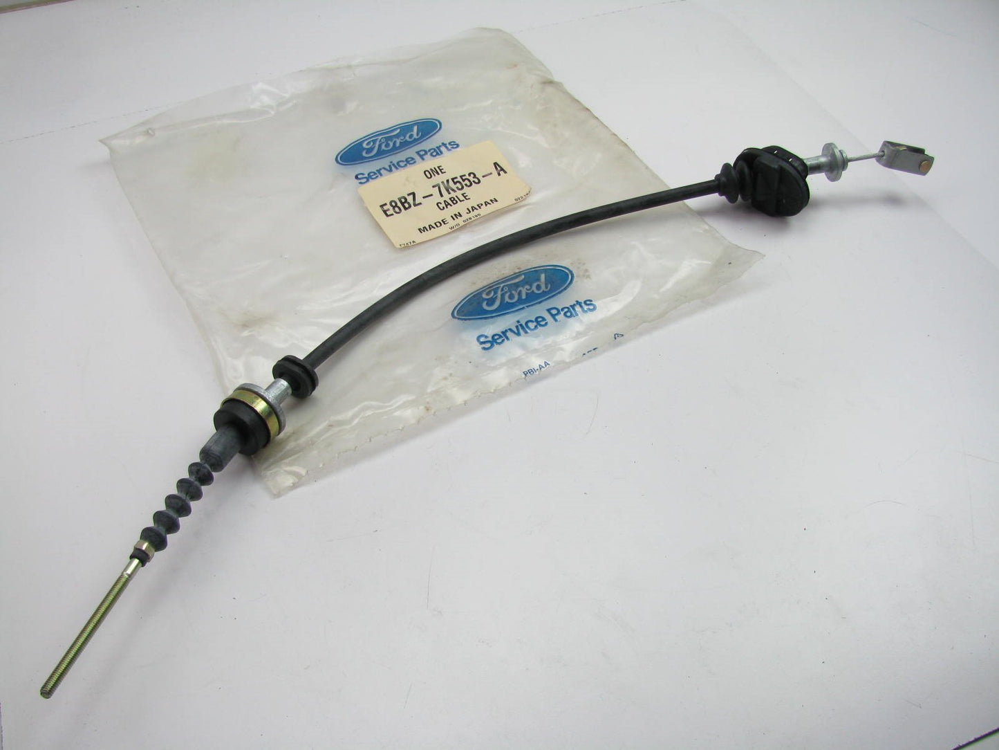 NEW - OEM Ford E8BZ-7K553-A Manual Transmission Clutch Cable 1988-1993 Festiva