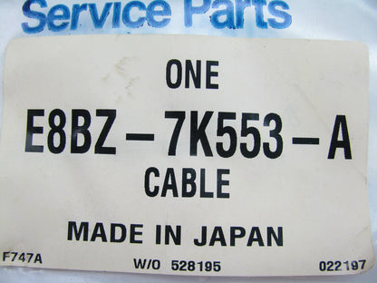 NEW - OEM Ford E8BZ-7K553-A Manual Transmission Clutch Cable 1988-1993 Festiva