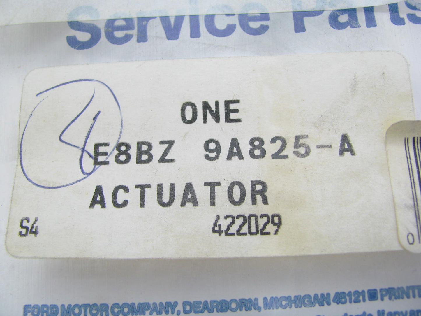 OEM Ford Cruise Control Acuator Cable E8BZ-9A825-A For 90-93 Ford Festiva