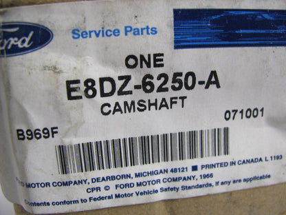 NEW - OEM Ford E8DZ-6250-A Engine Camshaft Assembly 1988 3.8L-V6