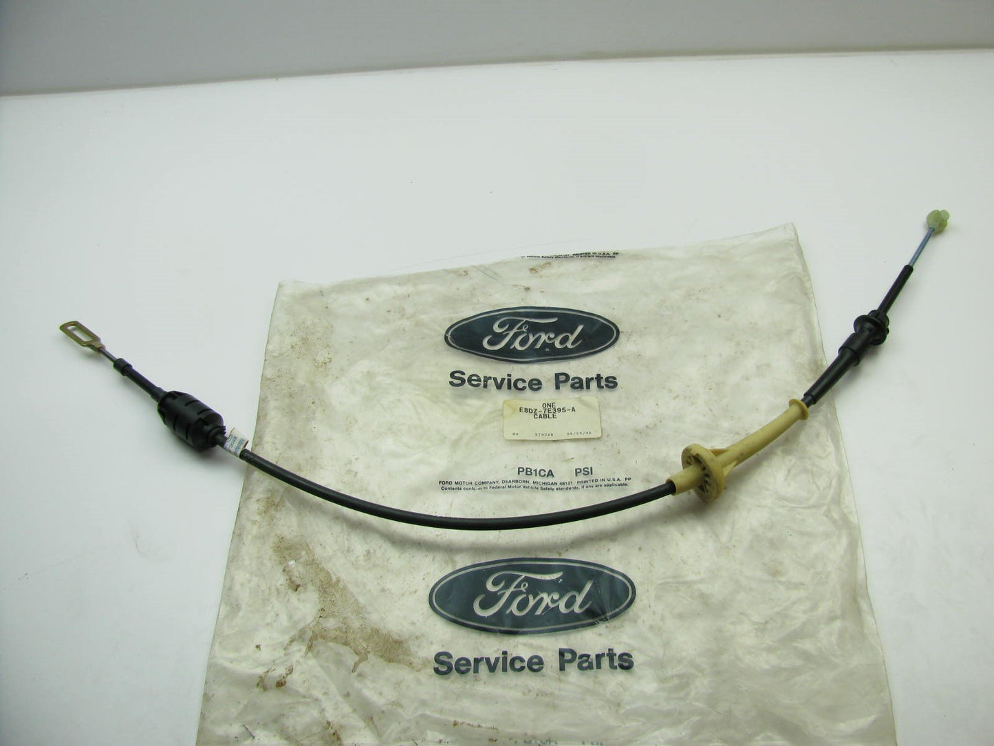 AXOD Auto Trans Selector Lever Control Column Shift Cable OEM Ford E8DZ-7E395-A