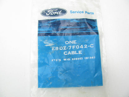 NEW OEM Ford E8DZ-7F042-C Engine Throttle Accelerator Detent Kickdown Cable