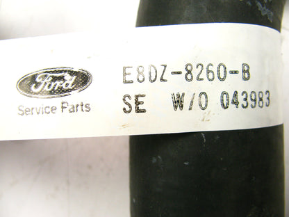 NEW - OEM Ford E8DZ-8260-B Molded Radiator Coolant Hose - Upper