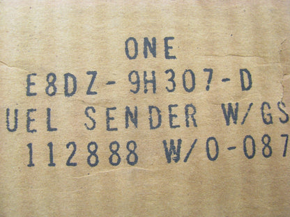 NEW - OEM Ford E8DZ-9H307-D Fuel Pump W/ Fuel Level Sender 1987-91 Taurus 2.5L