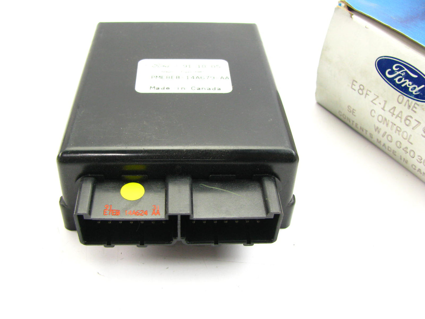 NEW OEM Ford E8FZ-14A679-A Seat Belt Control Module 1988-1994 Escort Tempo