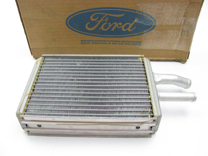 New GENUINE OEM 1988-90 FORD Escort HVAC Heater Core E8FZ-18476-A (W/O A/C ONLY)