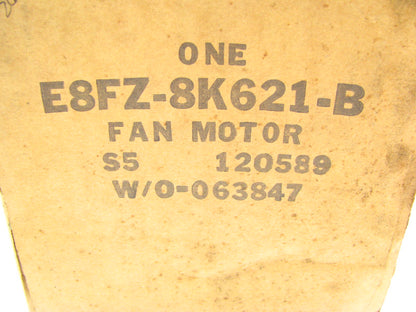 NEW - OEM Ford E8FZ-8K621-B Engine Cooling Fan Motor