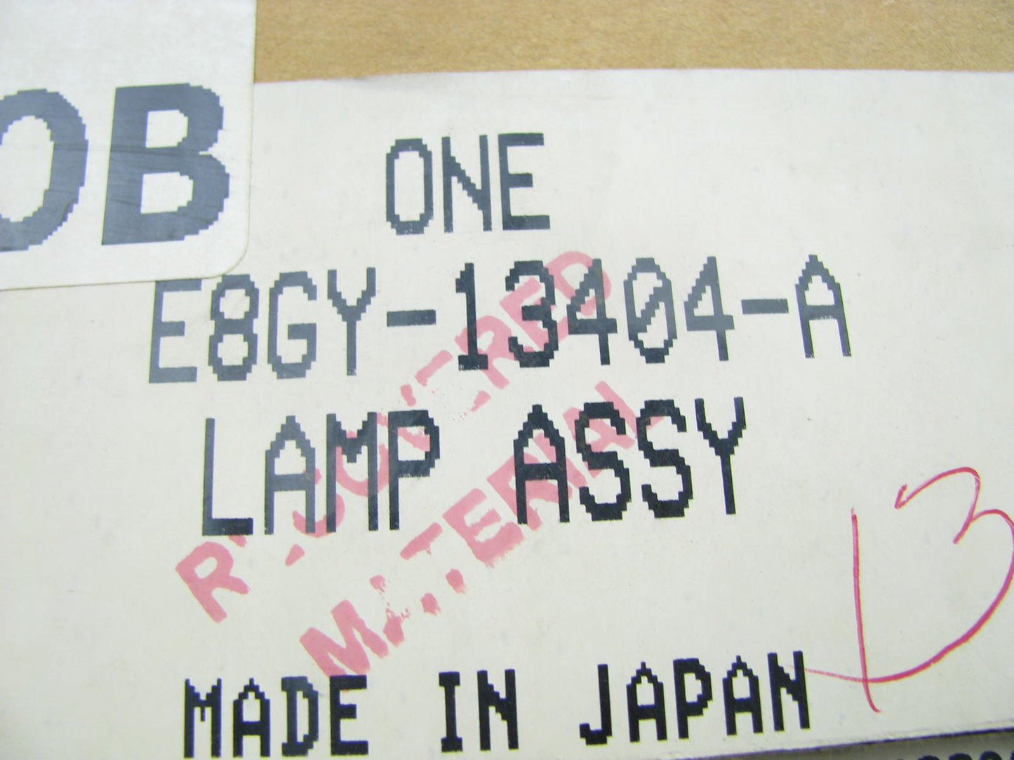 NEW GENUINE OEM 1988-1989 Mercury Tracer WAGON Right Passengers Tail Light Lamp