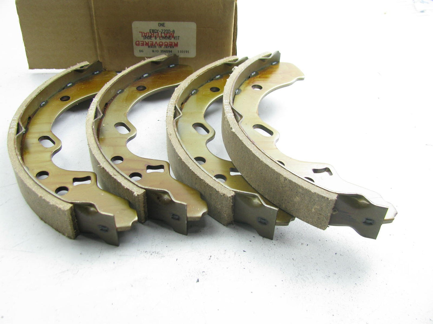 NEW - OEM Ford E8GY-2200-A Brake Shoes - 1988-1989 Tracer WAGON ONLY