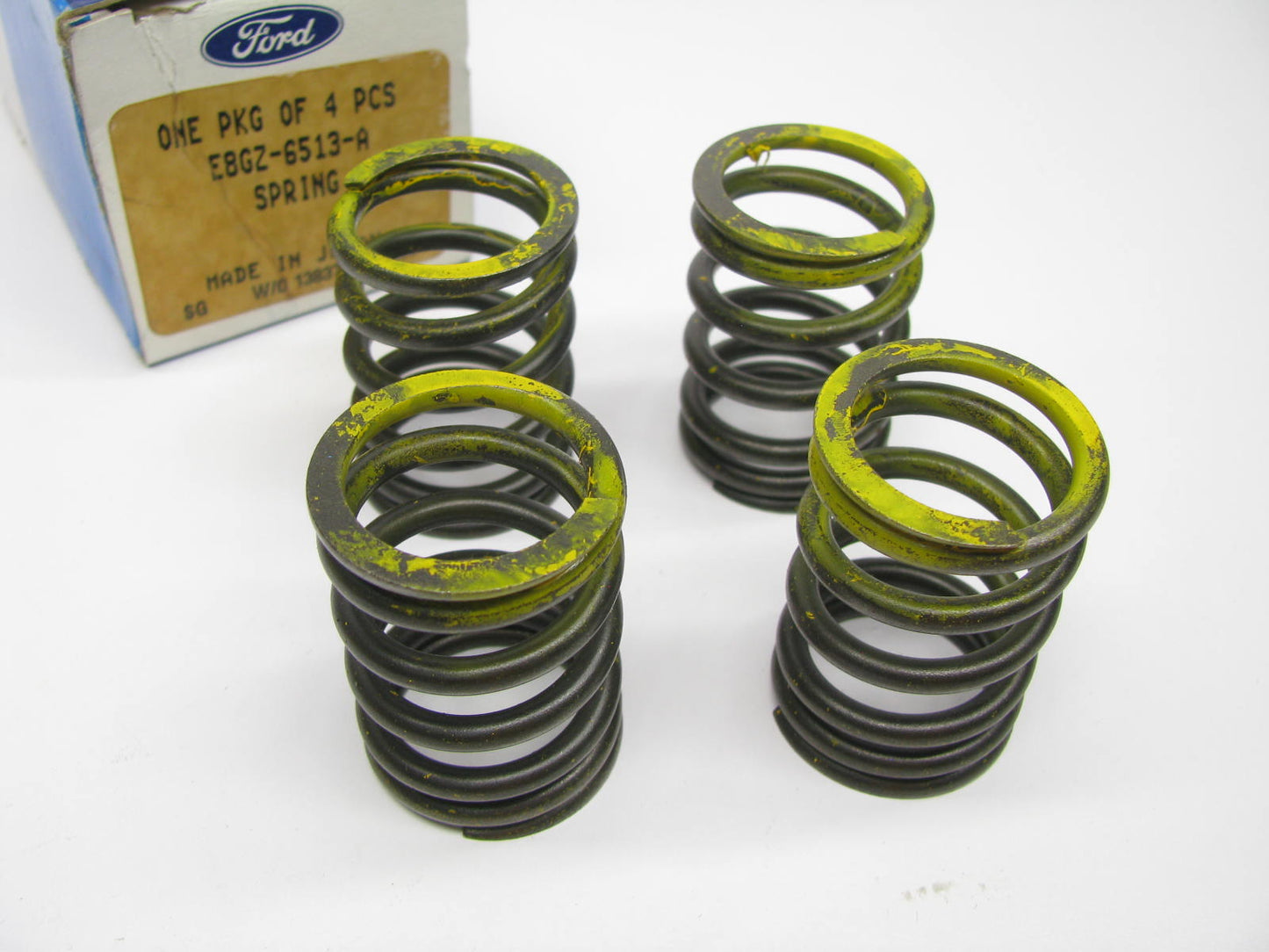 (4) NEW - OEM Ford E8GZ-6513-A Engine Valve Spring For 1988-1993 Festiva 1.3L-L4