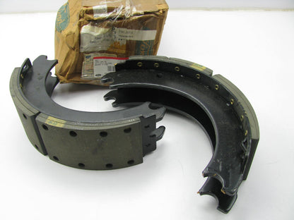 NEW - OEM Ford E8HZ-2001-B Front Air Brake Shoe Lining Kit - Bendix Air 15'' X 4''