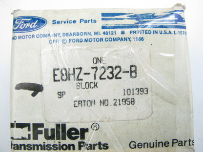 NEW - OEM Ford E8HZ-7232-B Manual Transmission Shift Block - Fuller FS5106