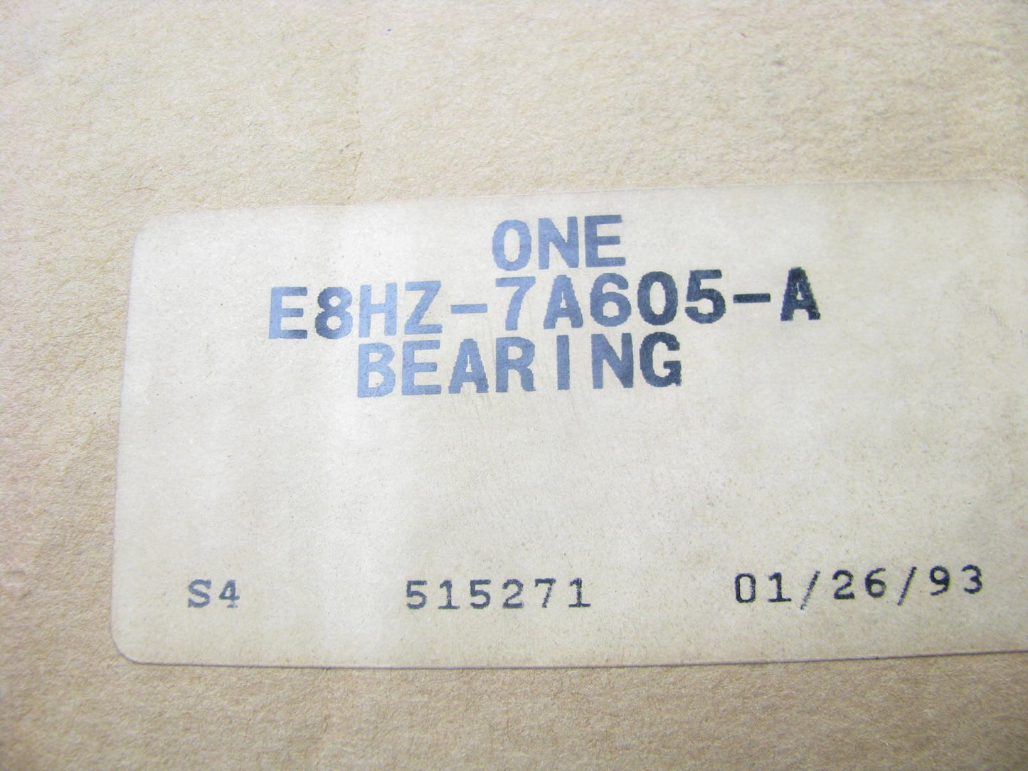 NEW - OEM Ford E8HZ-7A605-A Manual Trans Clutch Release Bearing 88-93 F600 6.6L
