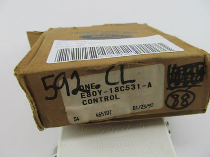 NEW GENUINE 1988-1990 Continental Heated Windshield Control Module E8OY-18C531-A