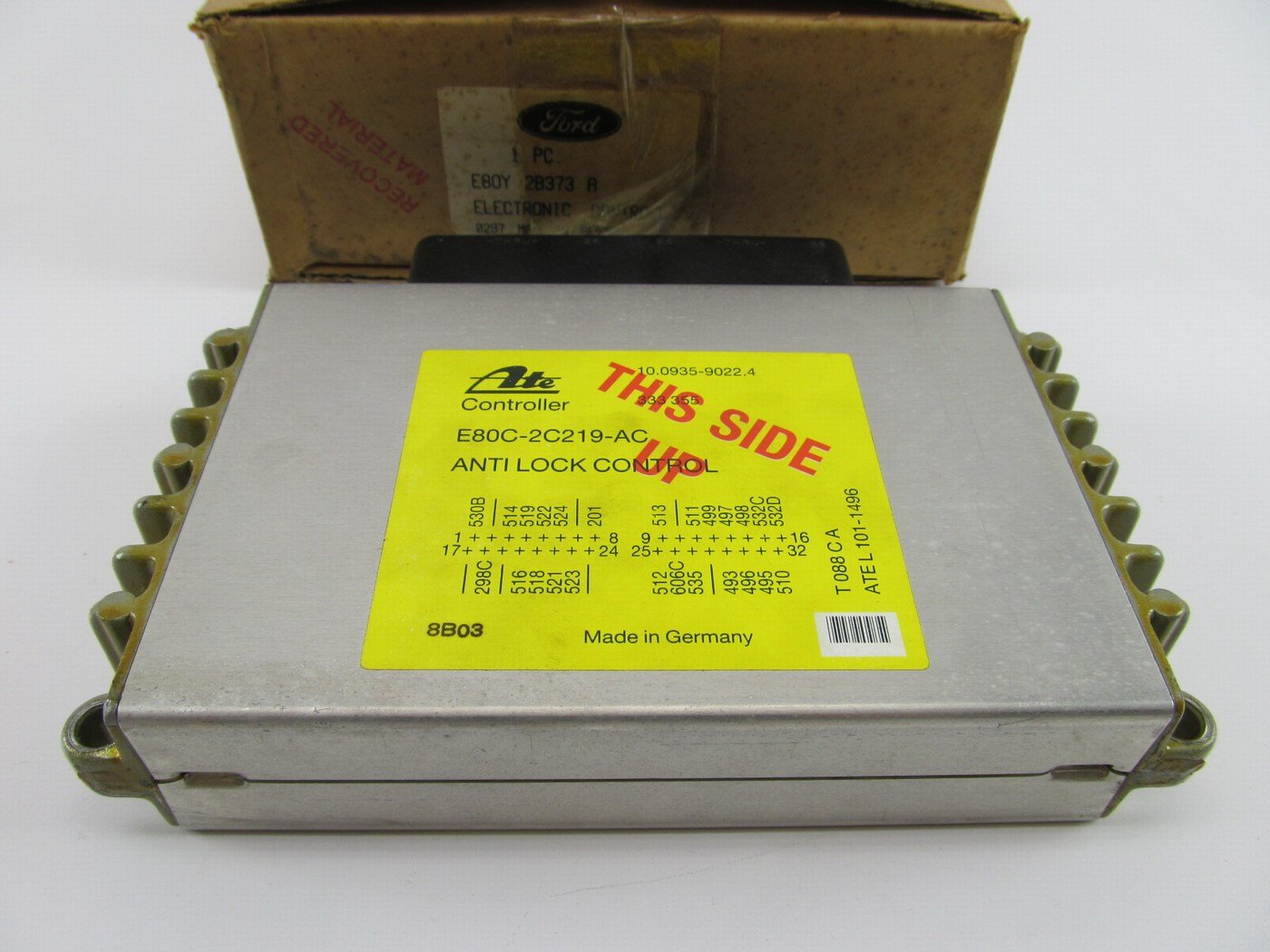 New OEM Ford E8OY-2B373-A ABS Control Module - 1988-1989 Lincoln Continental